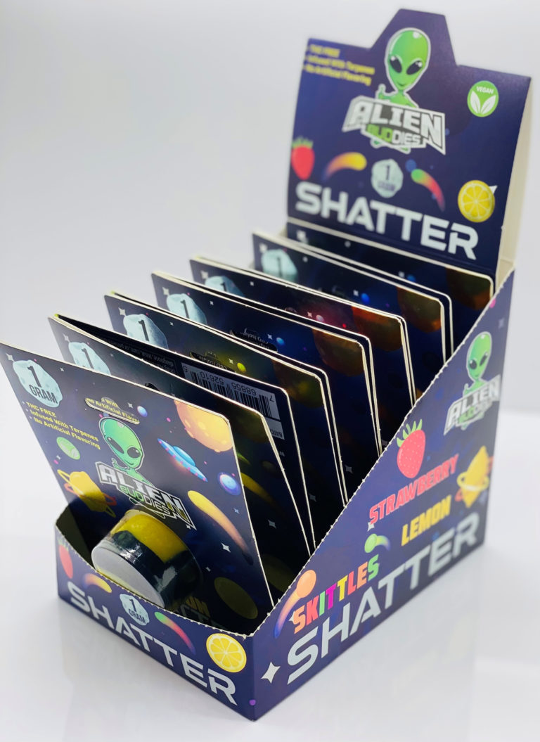 alien shatter skittles